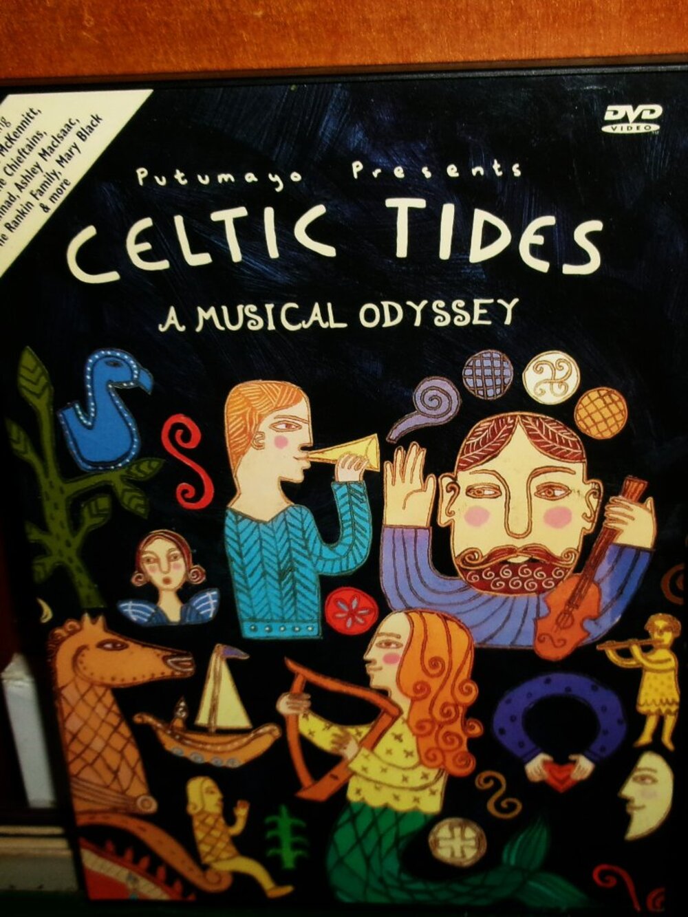 celtic tides a musical odessey 1998 dvd - ireland scotland kids adults clannad